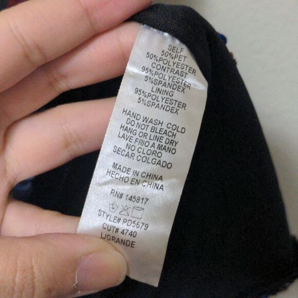 Privy High Neck Rainbow Sequin Mini Dress with Strap Side Cutouts - Picture 5 of 6